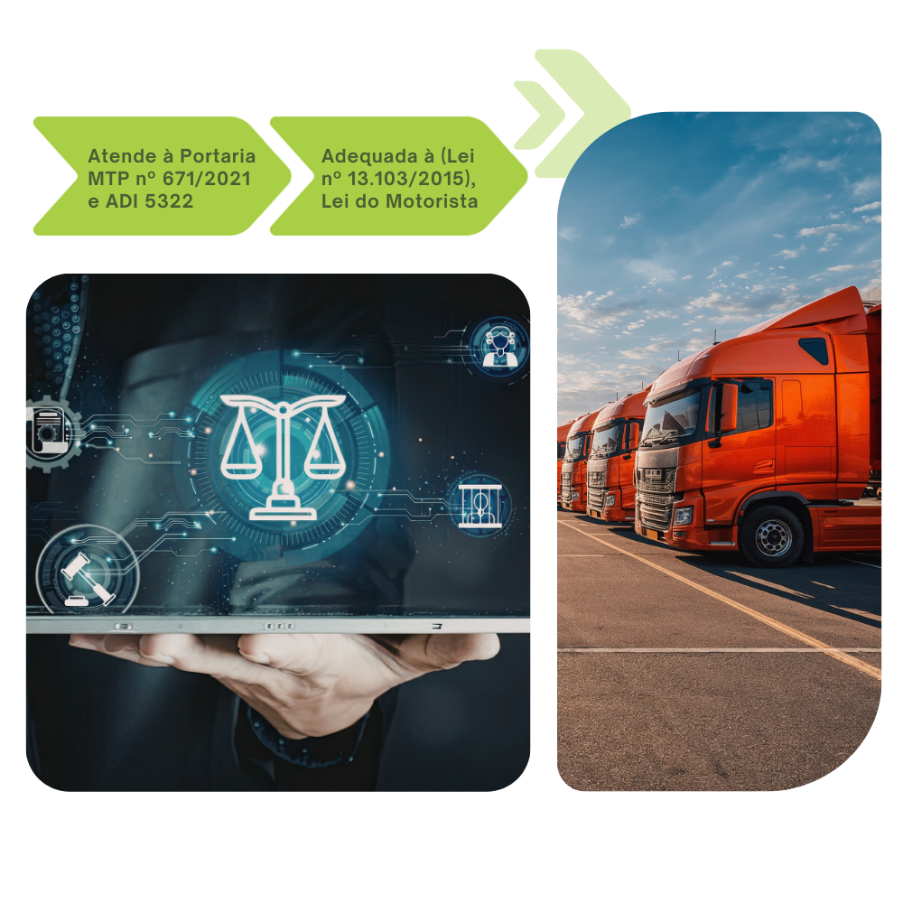 Sistema de controle de jornada de motoristas